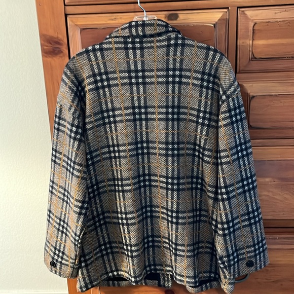 NWT Liverpool Women’s Cream/Tan/Black Plaid Blazer, Size Medium! - Picture 6 of 8